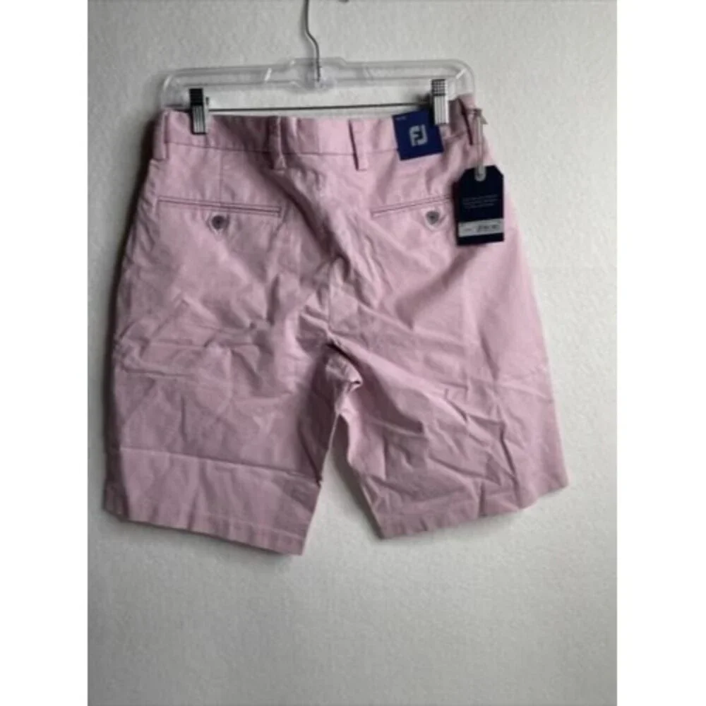 FootJoy Pink Bermuda Golf Shorts  athleisure sporty Performance Fit size 30